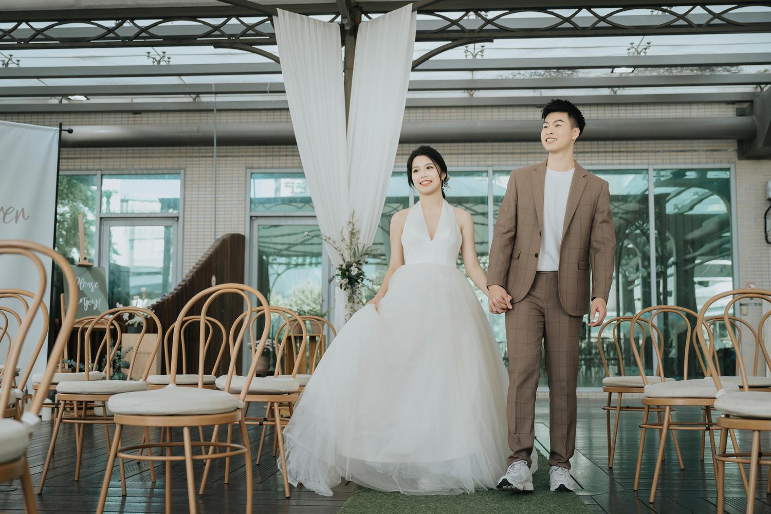 美式婚紗造型設計 豪鼎飯店委託美式戶外婚禮造型拍攝